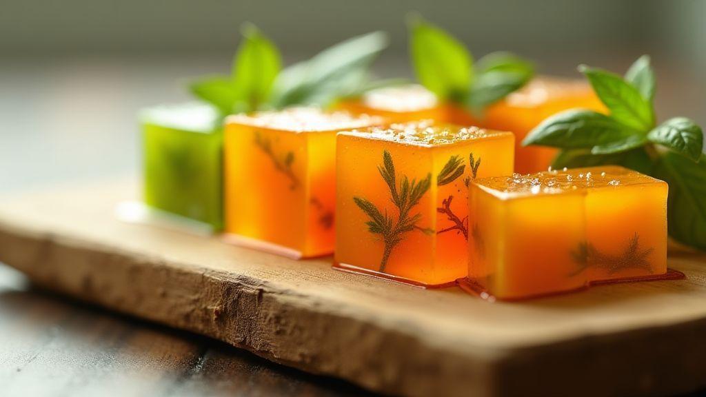 Congelar ervas em cubos de gelo com água, caldo ou azeite