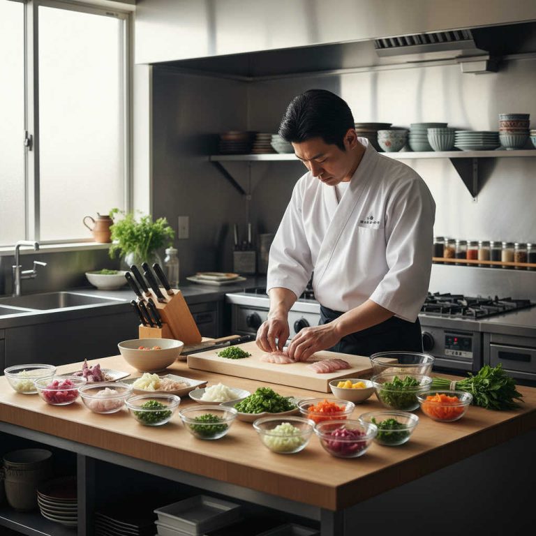 Curso de Higiene e Limpeza Escolar - Cozinhe como um chef japonês: segredos da organização