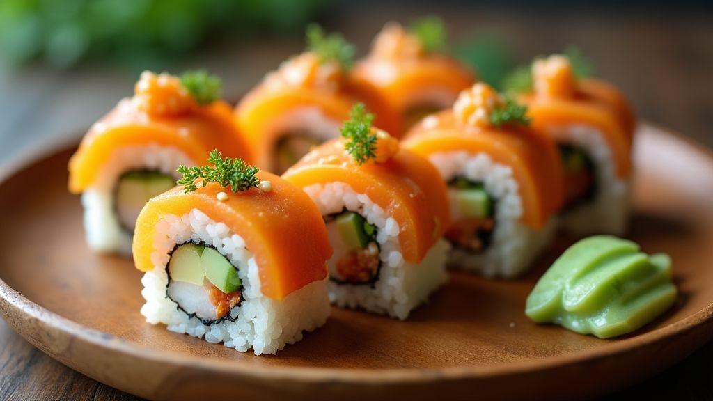sushi-low-carb-com-couveflor-em-casa